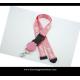 Fast delivery no MOQ custom 2*100cm pink sublimation lanyard for sale