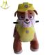 Hansel wholesale battery powered animal toy plush electrical animal dog scooter