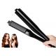 Twisted 2 In 1 Hair Straightener And Curler Lcd Display Fast PTC Heating