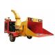 Hydraulic System Drum Wood Chipper Wood Branch Shredder 3.5-6 Tons / hour