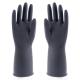 Oil Proof Industrial Rubber Gloves Good Ventilation Diamond Palm Grip