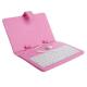 7 Tablet PC USB Keyboard( Pink)