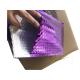 Poly Glossy Purple Metallic Bubble Mailers With Self Sealing