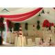 Luxury Roof Linings / Curtains Large Wedding Tents For Outdoor Events