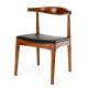 CE SGS Antique Wooden Throne Chair Eco Friendly Wooden Leather Dining Chairs