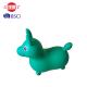 Customized Logo Bouncy Animal Hopper Green Donkey Appearance 52*47*25cm
