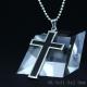 Fashion Top Trendy Stainless Steel Cross Necklace Pendant LPC58
