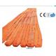 CE / GS / ISO9001 Certified Polyester Round Sling 2T - 100T For Lifting