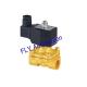 Square Coil CKD 2 Way Brass Zinc Alloy Electrical Water Solenoid Valves 2W160-15