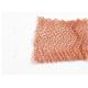 Copper Knitted Wire Mesh 40cm 50cm Width 0.18mm Wire Dia Herringbone Surface