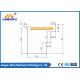 Quad Guttermaker Gutter Machine 24 Stations 200-600mm Width For Villas