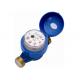 Impeller Type DN25 Multi Jet Water Meters / Single Jet Water Meter With Pulse Output