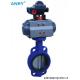 Pneumatic Actuator Stainless Steel  Soft Sealing NBR EPDM Seat  Butterfly Valve