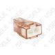 Push In Wire Nuts Insulation Flame Retardant Tinned Copper Contact Material