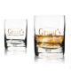 Wholesales Customized Lead Free Crystal Whiskey Glass with Decal