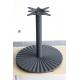 Restaurant Furniture Round Metal Table Base 28 Height Powder Coat Finish