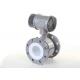 Rs485 / Bacnet Magnetic Water Flow Meter Ptfe Liner Material For Water Utility