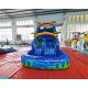 OEM  Rainbow Inflatable Water Slide Jumping Bouncer Castle