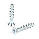 Installation Carbon Steel White Zinc Plated Torx Countersunk Self Drilling Concrete Anchor Bolt Screws