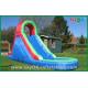 Inflatable Slip And Slide With Pool Park Commercial Funny Outdoor Inflatable Jumper And Inflatable Slide For Kids