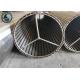 Filtration V Shape Wedge Wire Mesh Sand Control Stainless Steel Materials