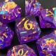 Color Strip Multi Faceted Resin Dice Gate Dungeon And Dragon DND#COC