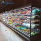 LED Vegetable Display Cooler , Fruit Open Air Merchandiser Cabinet Refrigerator