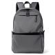 Unisex Students Bag Backpack Zipper Closure grey color Water Resistant