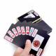 Black Core Playing Adult Card Games 250gsm C1S Tuck Poker Box For Primary Game