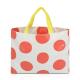 Folding Canvas Tote Shopping Bag Large 3 Pack Handbags Purses Wallets 15.5X12.5