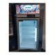 Custom Single Door Upright Cooler 4 Layers Commercial Beverage Cooler