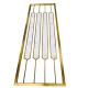 Golden Stainless Steel Screen Decorative Wall Panels Modern Room  Dividers