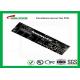 Black Communication PCB 8 Layer Rigid Circuit Board FR4 1.6mm