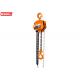 Automatic Double Pawl Braking Chain Block Manual Lifting Chain Hoist Capacity 1500kg