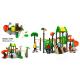 Colorful Childrens Outdoor Slide Multifunctional Climbing Slide Equipment