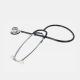Black, Red, Gray Dual Chestpeice Medical Diagnostic Tool With Plastic Ring WL8026