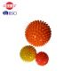 7cm Hard PVC Gym Ball For Neck Massage Shine Surface High Density