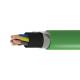 5.3mm Fiber Optic Cable With Power LSZH Sheath For Equipment Connection
