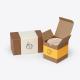 Order Small Brown Kraft F Flute Corrugated Paperboard Boxes Packaging For Sale