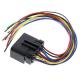 Customized Black 2.50mm Pitch To Board 4 Pin Waterproof Pump Power Cable Wire Harnesses