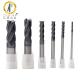 4 Flute HRC58 Carbide Flat End Mill For Metal Machining