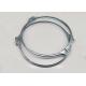 250mm Galvanized Conduit Clamps Quick Connect Pull Ring With Sealant