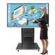 85 Inch Touchscreen Whiteboard Monitor , Smart Interactive Panel Display