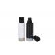 Leak Proof Cosmetic Pump Bottle , Airless Mini Foundation Bottle