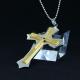 Fashion Top Trendy Stainless Steel Cross Necklace Pendant LPC441