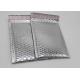 Waterproof Silver Bubble Wrap Envelopes , 6x10 Metallic Foil Bubble Bags Anti Rub