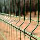 3 Fold Powder Coated 3D Wire Fence Ral 6005 Green 50 X 100 MM For Courtyard