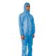 PP Non Woven Disposable Coverall Suit Chemical Protective Suit With PE Coating