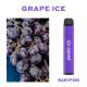 Grape Ice Disposable Electronic Cigarette Pod Vape Refilled 1200 Puffs