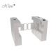304 Stainless Steel Access Control Turnstile Gate Bridge Type Swing Flap Turnstle Gate